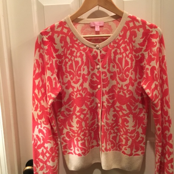 LILLY PULITZER - Cashmere Cardigan Sweater - Picture 2 of 7
